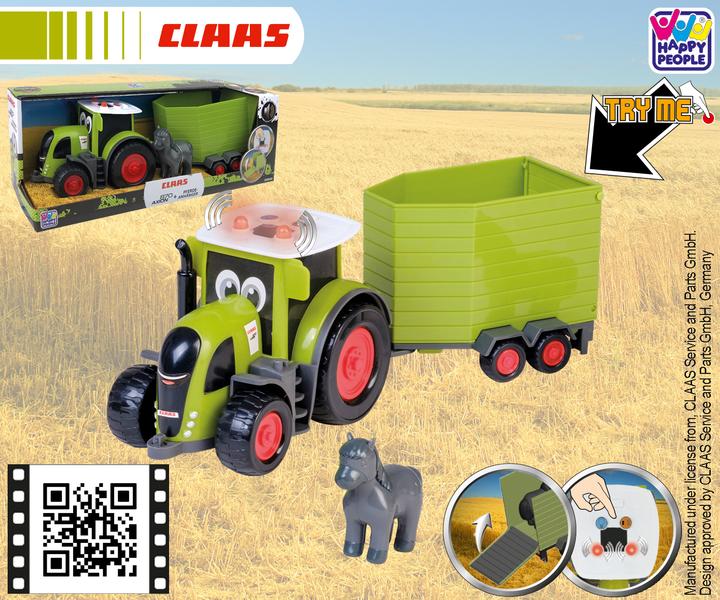 Actual product image Happy People CLAAS Kids Axion 870 34544 Toy car