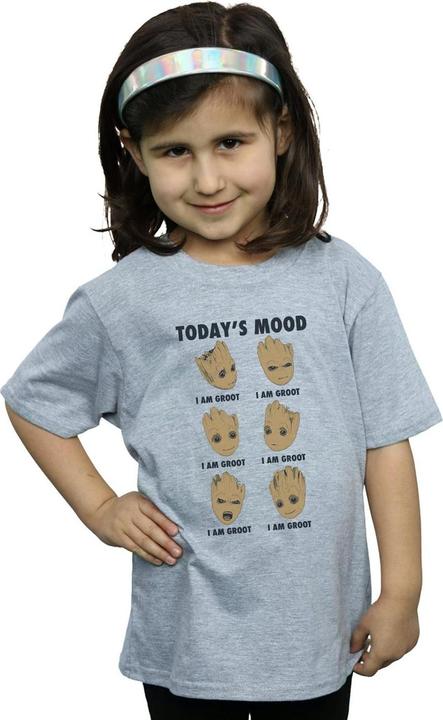 Produktbild Guardians of the Galaxy Today's Mood TShirt Mädchen (140, 146)