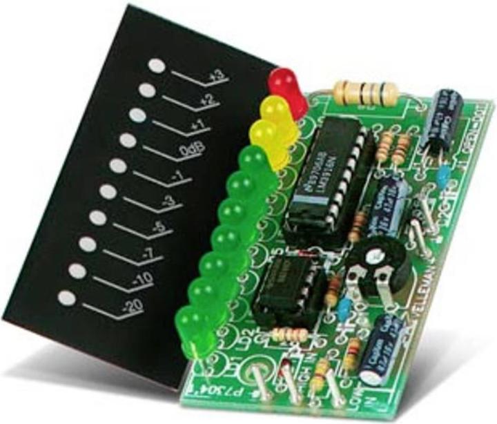 Image du produit Whadda 10 LED du multimètre mono vu