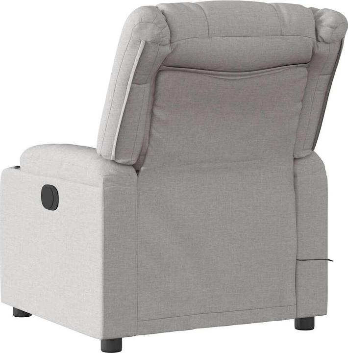 Produktbild VidaXL Massagesessel Elektrisch Wolkengrau Stoff