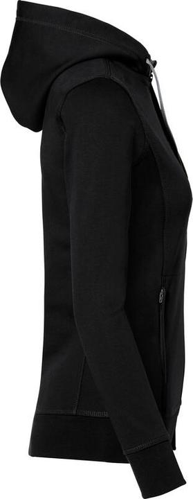 Actual product image Hakro Ladies Hooded Jacket Bonded black/silver, 3XL (3XL)