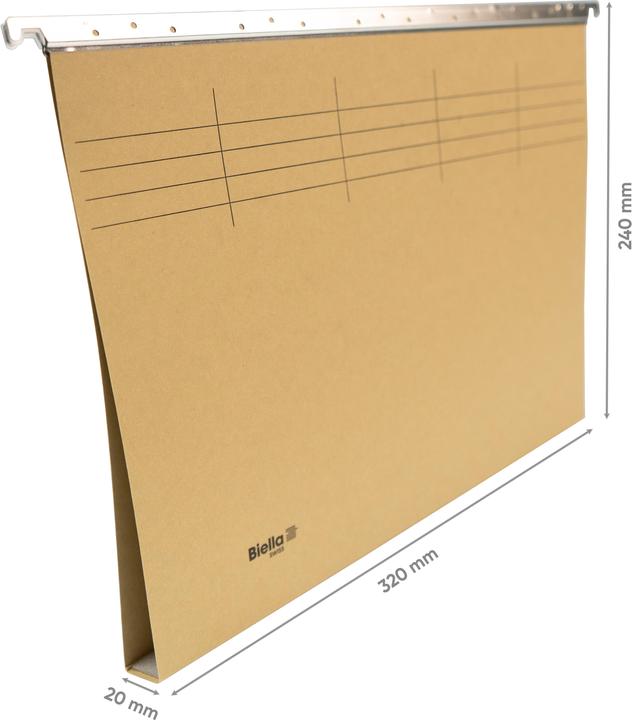 Immagine prodotto Biella ORIGINAL - Hängemappe mit breitem Boden (A4, 1 x)