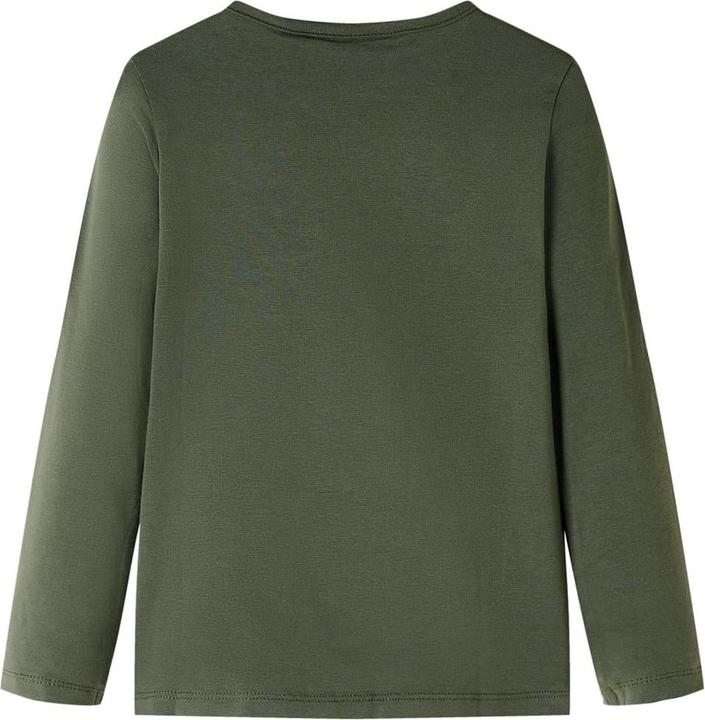 Image du produit VidaXL T-shirt manches longues enfant kaki 116,Composition : 95% coton. 5 (116)