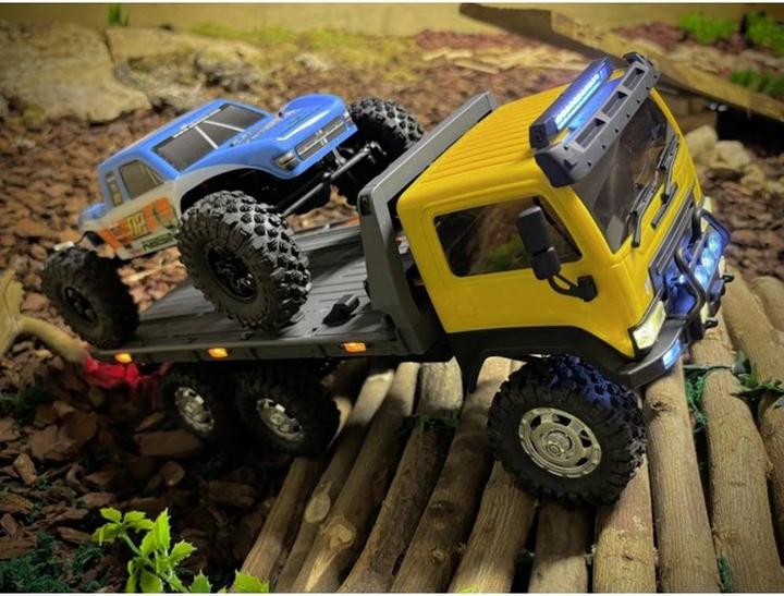 Immagine prodotto Absima CR18P Carro attrezzi 6x6 Brushless 1:18 RC modello di camion elettrico cingolato a quattro ruote
