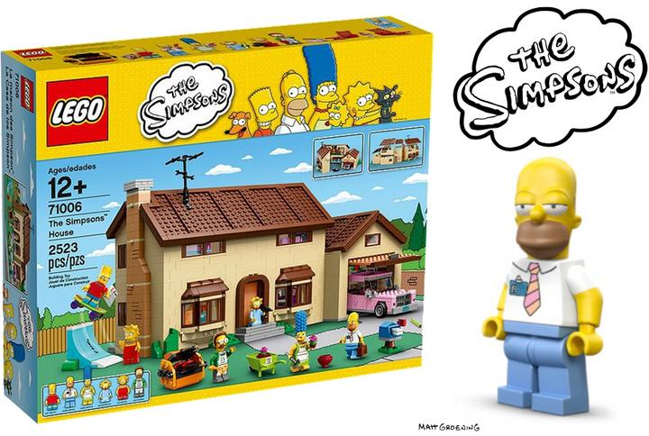 Produktbild LEGO The Simpsons Das Simpsons Haus (71006, LEGO Seltene Sets)