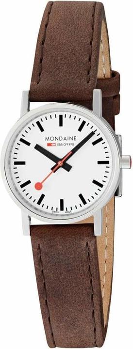 Produktbild Mondaine Classic - Vegan poliert (Analoguhr, Swiss Made, 30 mm)