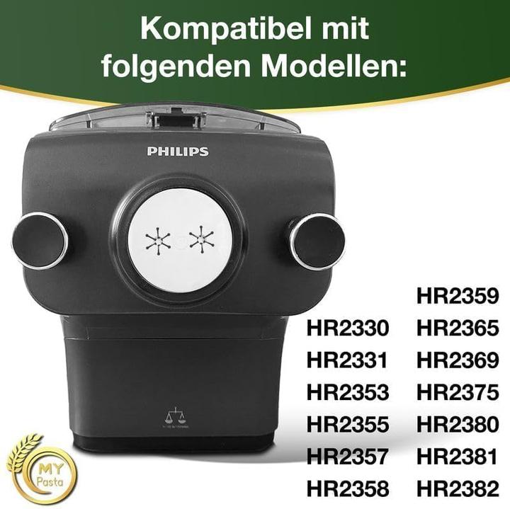 Image du produit My Pasta Sedanini Matrize für Philips Nudelmaschine