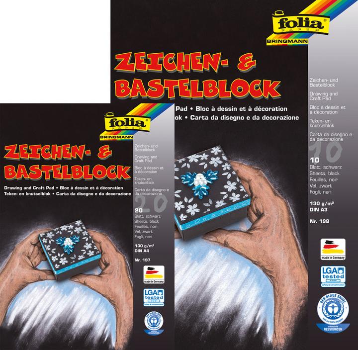 Actual product image Folia Drawing & Craft Block A3 (A3, Plain, Hardcover)