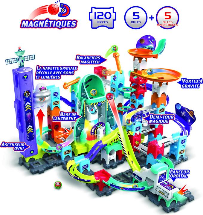 Image du produit VTech Marble Rush - Kit de mission magnétique spatiale XL300E