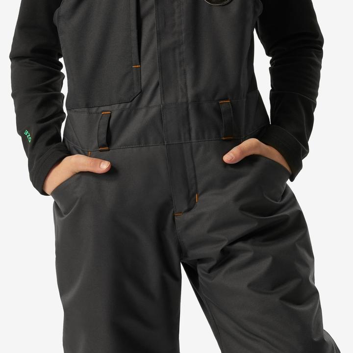 Produktbild Wedze Snowboardhose Latzhose Kinder Piste - 500 grau (116)