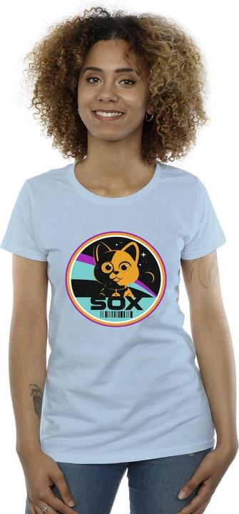 Actual product image Disney Womens/Ladies Lightyear Sox Circle Cotton T-Shirt (L)