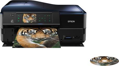 Actual product image Epson Stylus PX830FWD, all-in-one, touchscreen, WLAN, fax (Ink, Colour)