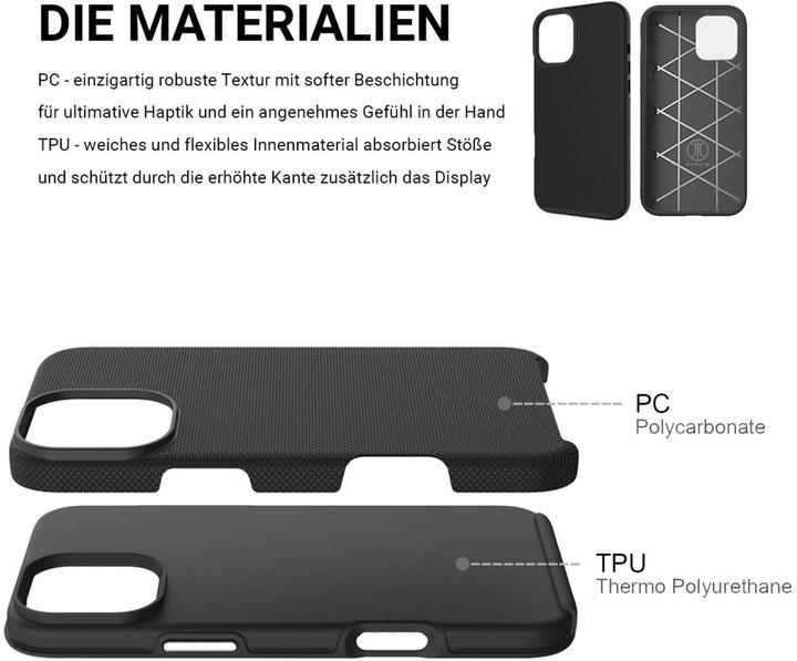 Actual product image JT Berlin BackCase Pankow Solid MagSafe (Apple iPhone 16 Pro Max)