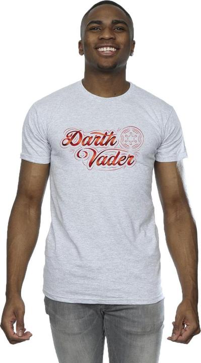 Produktbild Star Wars ObiWan Kenobi Darth Vader Ribbon Font TShirt (XXL)