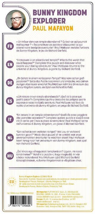Produktbild Iello siaurapjūklis 1000: Tvistų kolekcija - triušių Karalystės tyrinėtojas (1000 Teile)