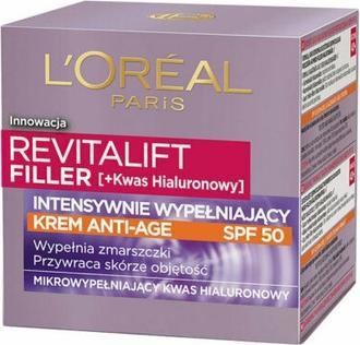 L'Oréal Paris L'OREAL Revitalift Filler krem do twarzy przeciw oznakom starzenia 50ml (50 ml, Day cream, SPF 50)
