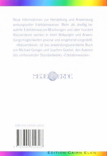 Image du produit Wassersteine (Allemand, Michael Gienger, 2022)