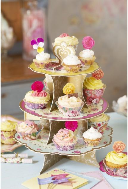 Image du produit TALKING TABLES Truly Scrumptious Cake Stand Présentoir à gâteaux Fleurs