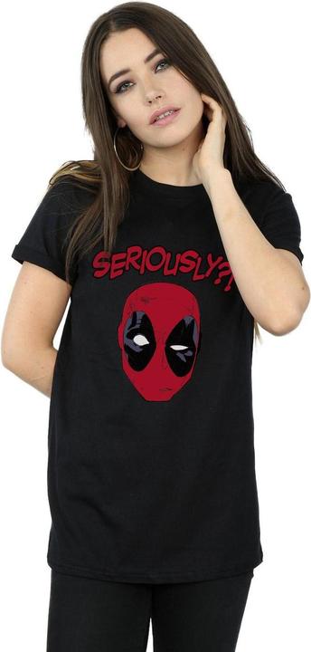 Immagine prodotto Deadpool Maglietta Boyfriend da donna/ragazzo in cotone (XL)
