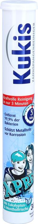 Kukis Reckitt Benckiser Zahnspangenreiniger Reinigungstabletten, 60 St. Tabletten