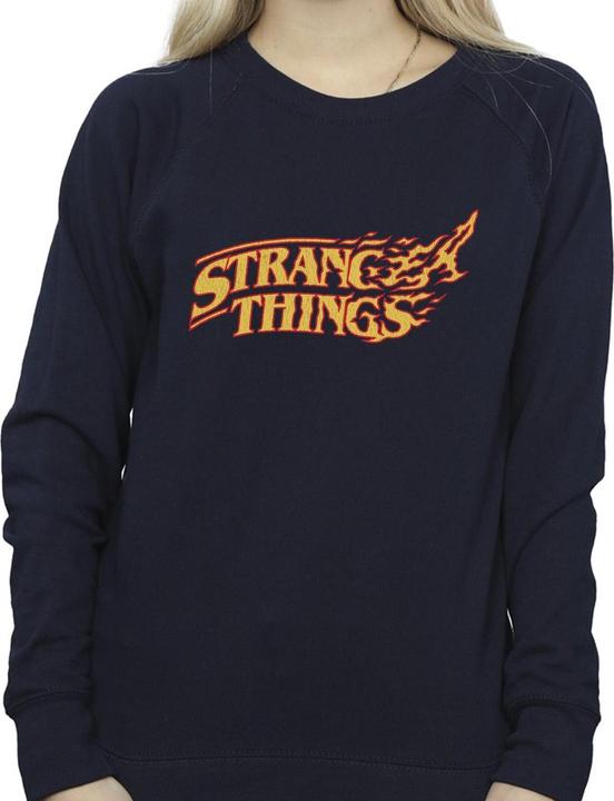 Produktbild Netflix Stranger Things Logo Breaking Sweatshirt (4XL)