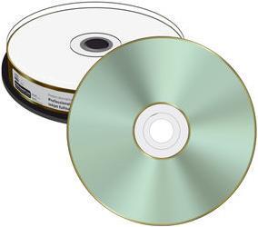 Actual product image MediaRange CD-R True Gold (10 x)