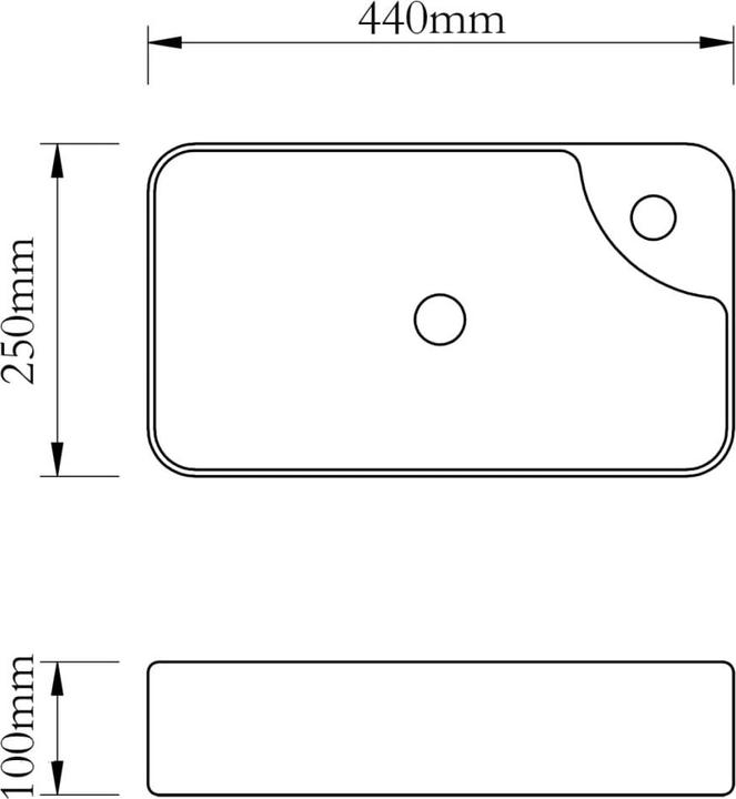 Produktbild VidaXL Sirimavo (250 mm, 440 mm)