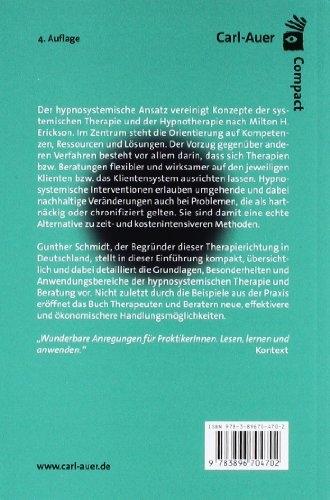 Image du produit Einführung in die hypnosystemische Therapie und Beratung (Allemand, Gunther Schmidt, 2020)