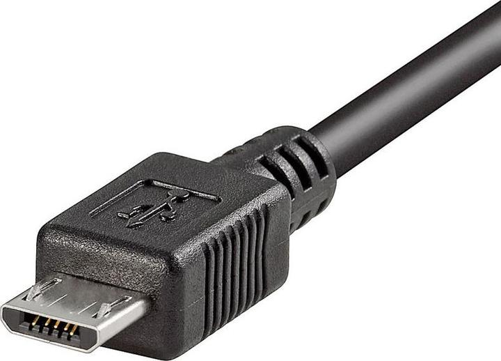 Immagine prodotto AccuCell micro-USB Spiral-Anschlusskabel USB-A Stecker auf micro-USB Stecker (1 m, USB 3.2 Gen 1)