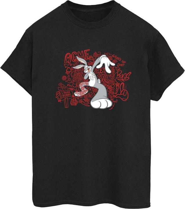 Image du produit Looney Tunes - T-shirt ACME DOODLES BUGS BUNNY - Femme (XXL)