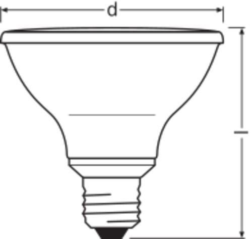 Actual product image Osram Parathom (E27, 10 W, 633 lm, 1 x, G)