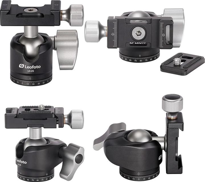 Immagine prodotto Leofoto LS-223C Set (Metallo, Carbonio)