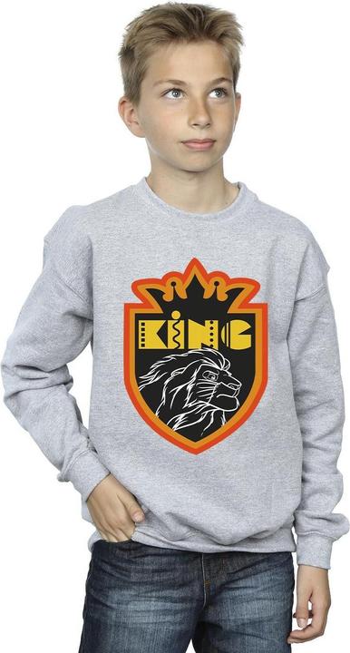 Actual product image Disney Boys The Lion King Crest Sweatshirt (140, 146)