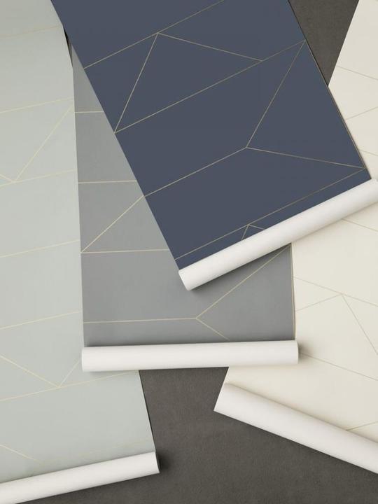 Image du produit Ferm Living Papier peint des lignes (53 x 1000 cm)