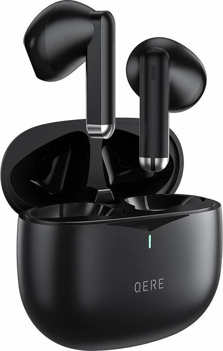 Actual product image Qere E28 Wireless Bluetooth 5.3 Headphones In-Ear HIFI with Nois cancellation, IPX5 & Touch Control (ANC, 20 h, Wireless)