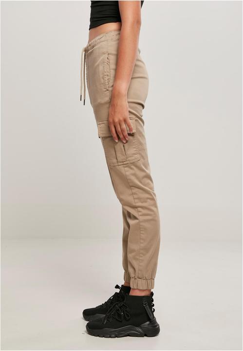 Actual product image Urban Classics Ladies High Waist Cargo Comfort Jogging Pants - 16932 (M)