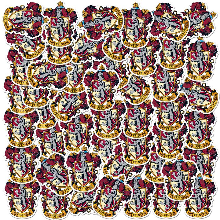 Actual product image Deluxe Gryffindor Crest Stickers (Pack of 50)