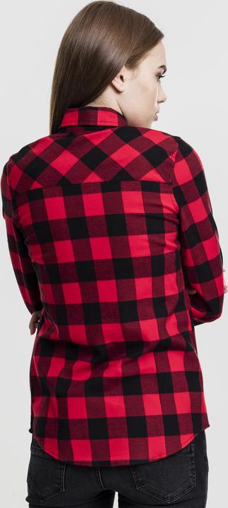 Produktbild Urban Classics Ladies Turnup Checked Flanell Shirt (XS)