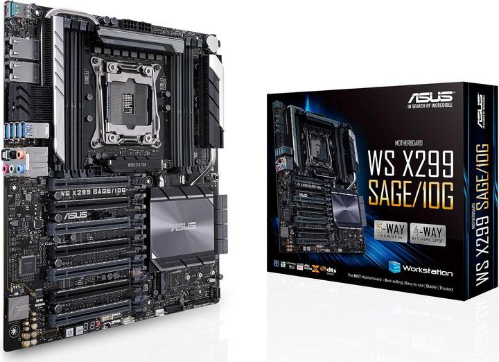 ASUS Ws X299 Sage/10g (LGA 2066, Intel X299, SSI CEB)