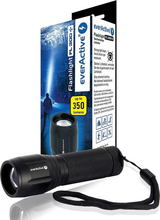 Produktbild Everactive LED-Taschenlampe FL-300+ (11.50 cm, 350 lm)