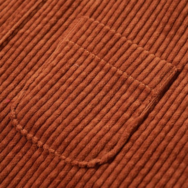 Image du produit VidaXL Salopette enfant velours côtelé Cognac 104,Matière : 100 (104)