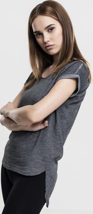 Immagine prodotto Urban Classics Tee lungo da donna a forma di schienale con tintura spray (XS)