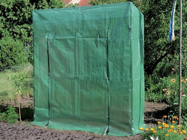 Produktbild Magni Tomatenhaus L 195 x B 60 x H 215-195 cm Greenhouse, Foliengewächshaus, Tomatenzelt, Anzucht