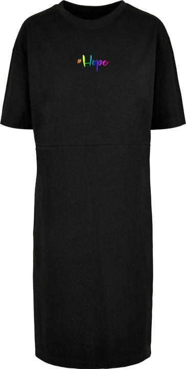 Merchcode Ladies Hope Rainbow Oversized Slit Tee Dress - 118931