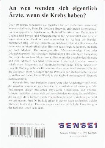 Produktbild Krebs. Das Problem und die Lösung (Deutsch, Johanna Budwig, 1999)