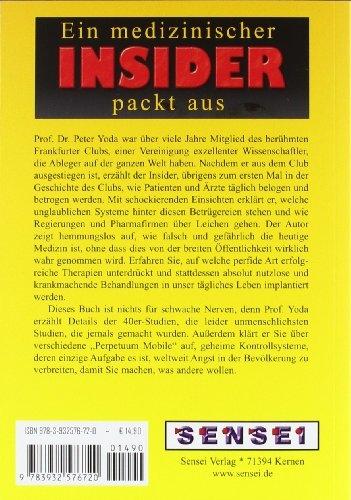Actual product image Ein medizinischer Insider packt aus (German, Yoda, Peter, 2007)
