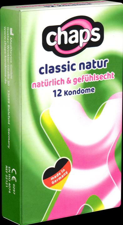 Produktbild Chaps Classic Natur» 12 Kondome für volle Verkehrssicherheit (12 Stk.)