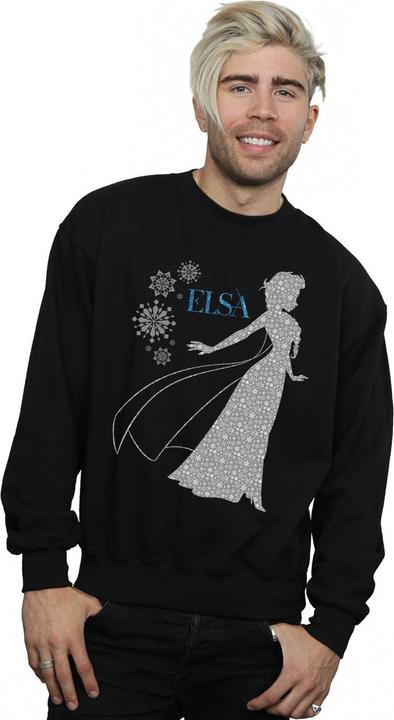 Immagine prodotto Disney Frozen Elsa Christmas Silhouette Felpa Uomo (M)