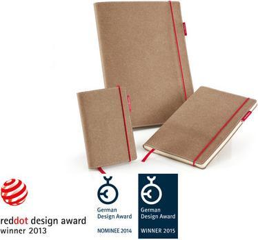 Produktbild Transotype senseBook RED RUBBER (A5, Liniert, Harter Einband)