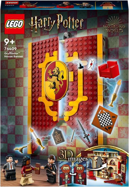 Produktbild LEGO Hausbanner Gryffindor (76409, LEGO Harry Potter)